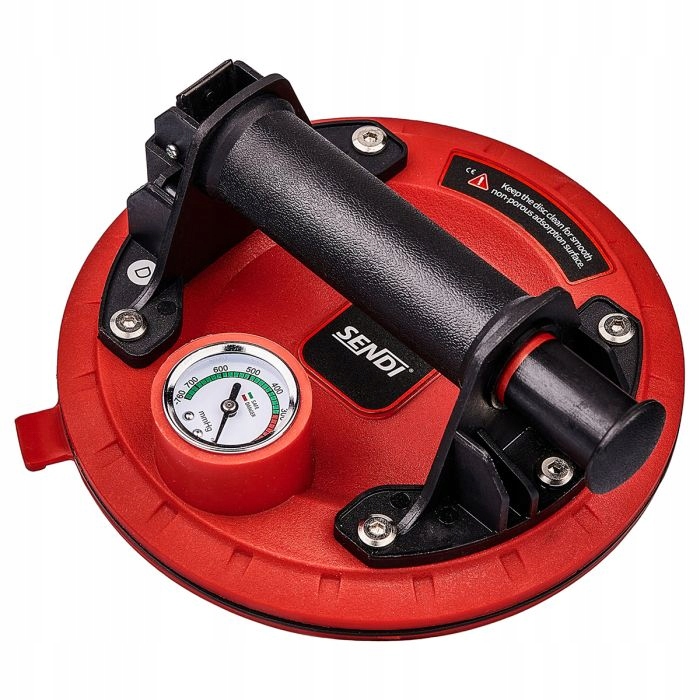 Przyssawka próżniowa 200 mm Sendi manometr SC-20S