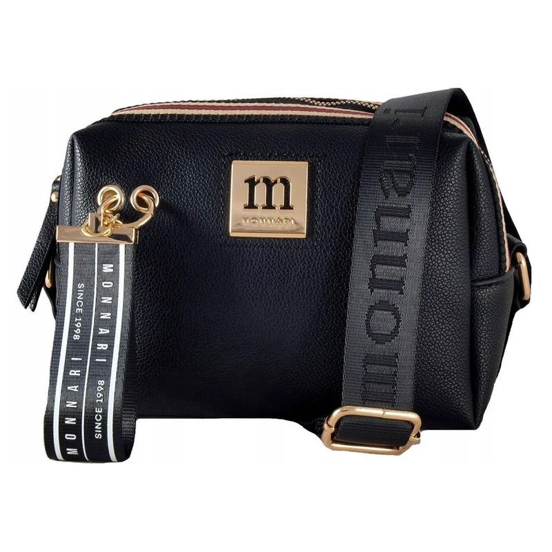 Torebka Listonoszka Monnari BAG0090-020 Czarna
