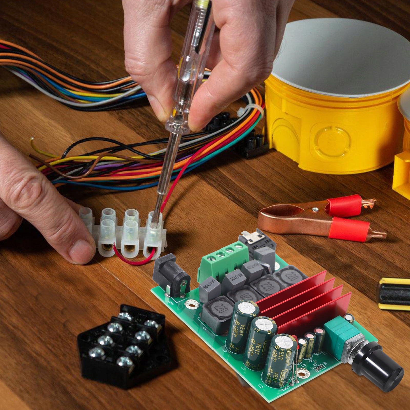 MONO DŹWIĘK CYFROWY WZMACNIACZ MODUŁ STEREO GŁOŚNOŚĆ PŁYTY Kod producenta 17965789