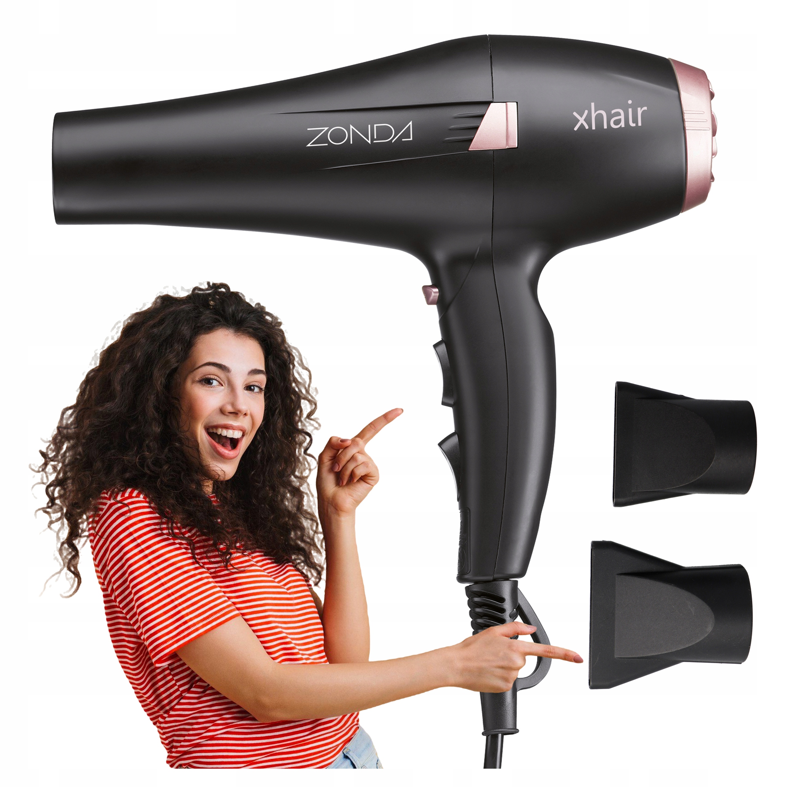 Kadernícka sušička vlasov s Ionizáciou tichá, ľahká Profesionálna, Silná