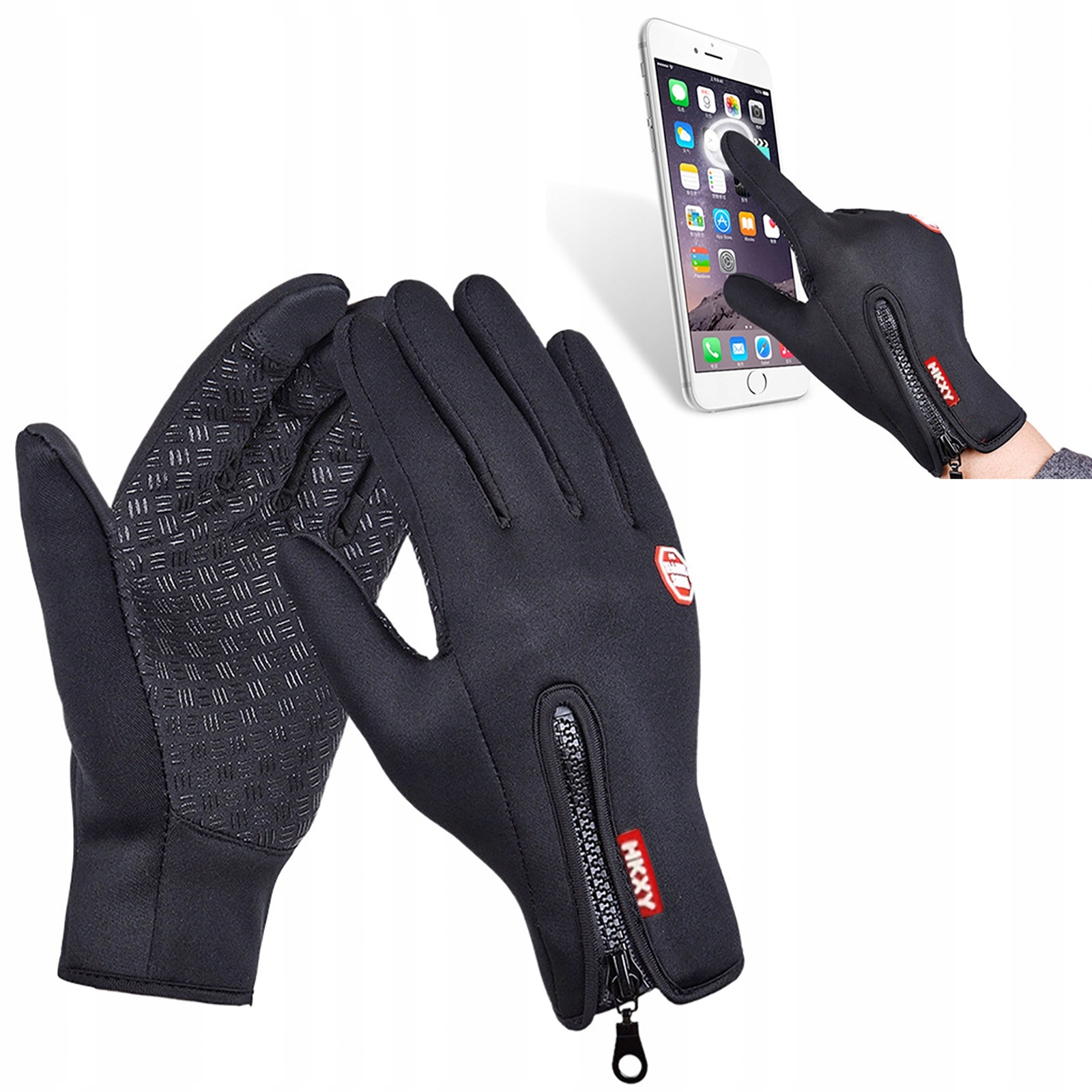 UNIWERSALNE RĘKAWICZKI DOTYKOWE survival idealne DO BIEGANIA / BIEGOWE