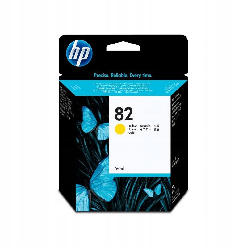 Atramentová náplň Hp 82 Yellow C4913A 69 ml Hp DesignJet 500 510 800 815MFP Originál