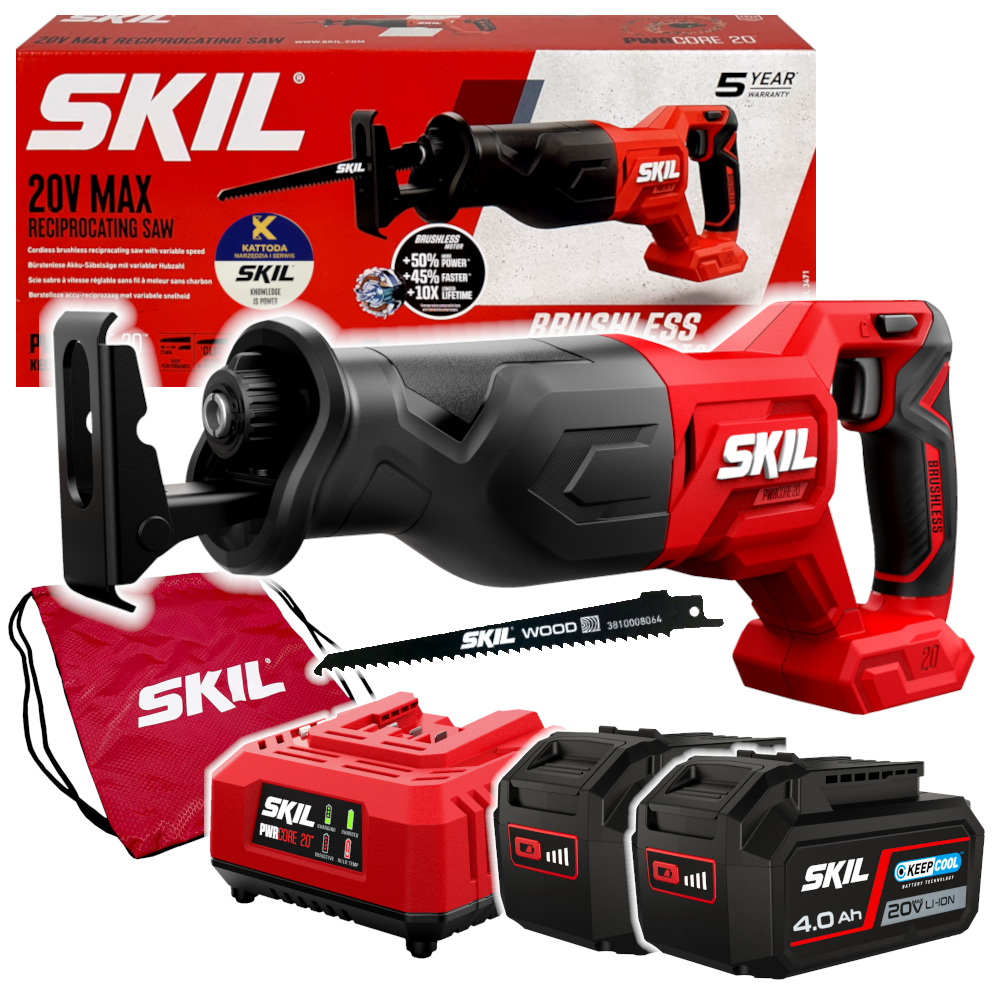 Piła szablasta Skil 20V 3471 2x4.0Ah