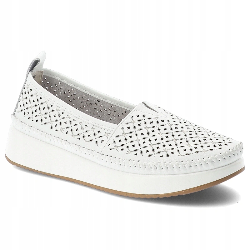 Dámské polobotky Filippo, bílé, DP4555/26