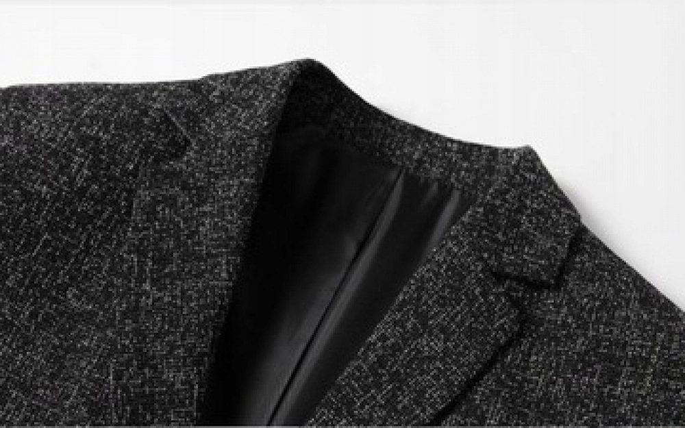 CASUAL MODNA MARYNARKA BIZNESOWA MĘSKA SLIM STYLL Rozmiar L