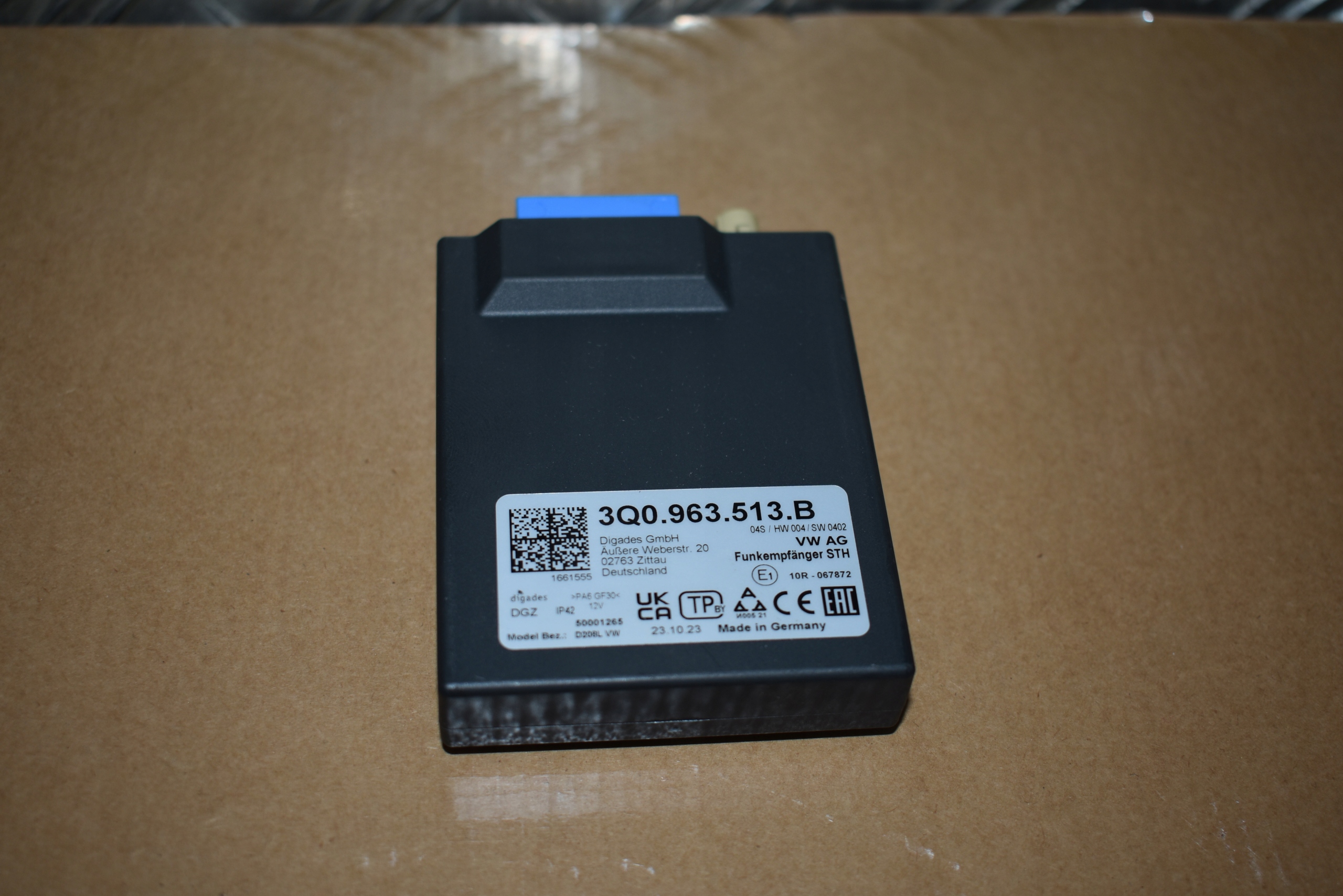 IDEALNY module control unit WEBASTO AUDI Q7 Q8 1