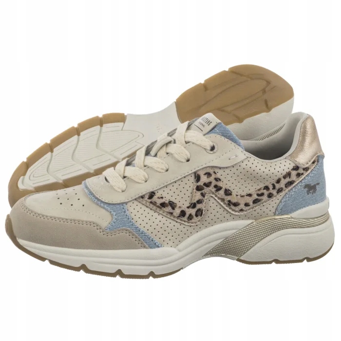 Dámské tenisky Mustang Béžové 1512-302-488