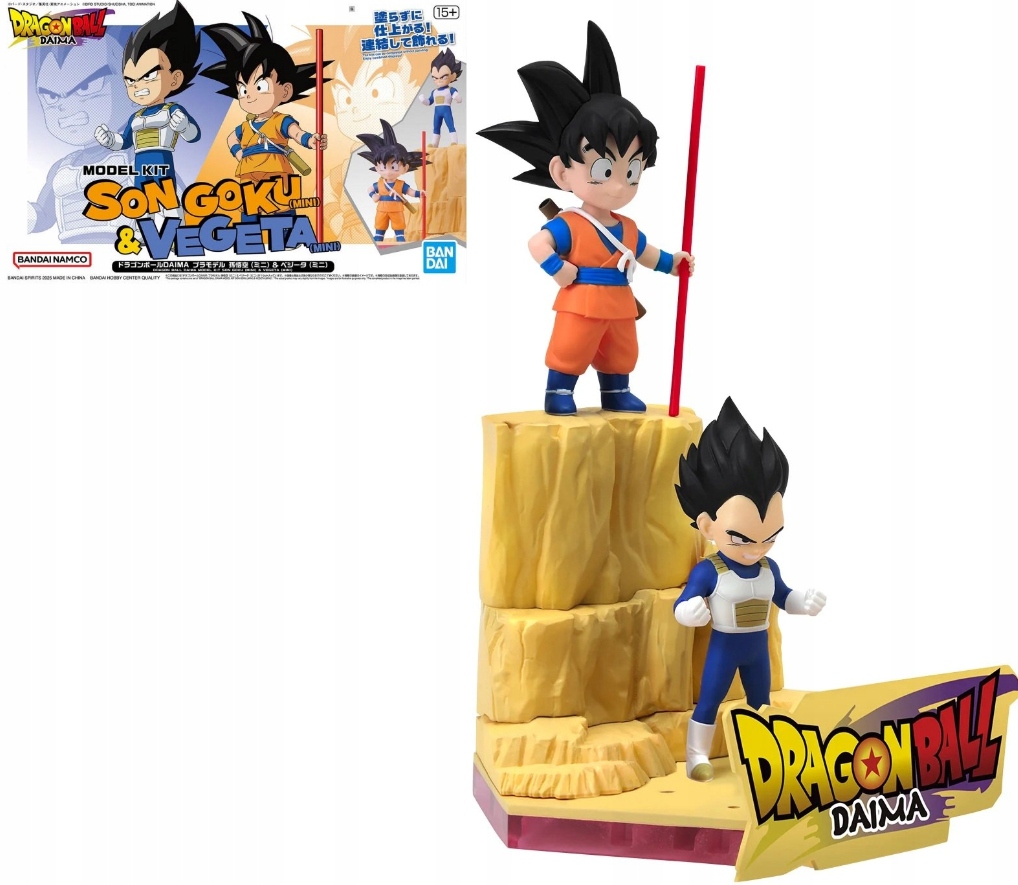Dragon Ball Daima Son Goku (Mini) & Vegeta (Mini) Model
