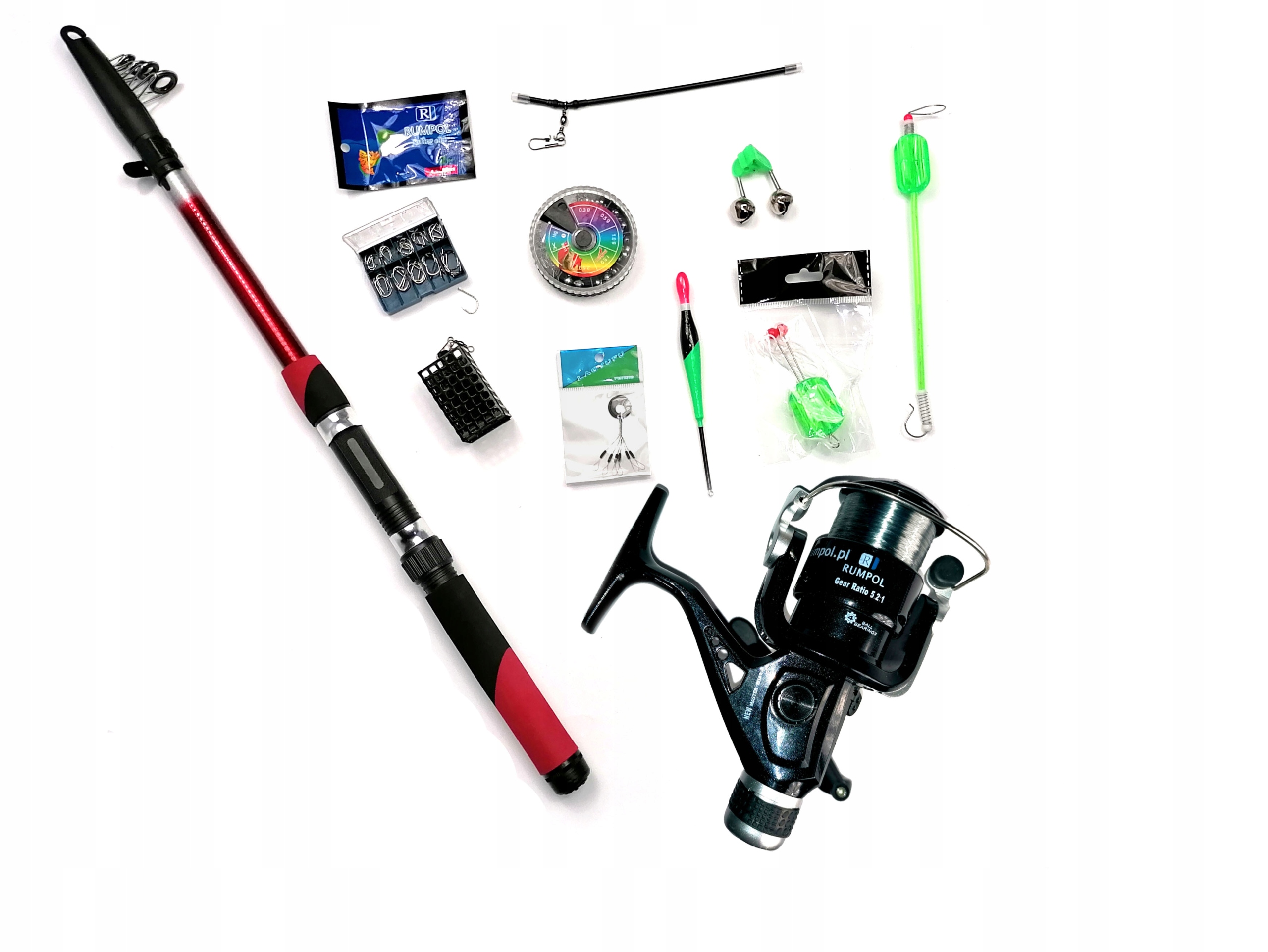 

Zestaw wędkarski wędka 3,6 kołowrotek 6łoż uniwers
