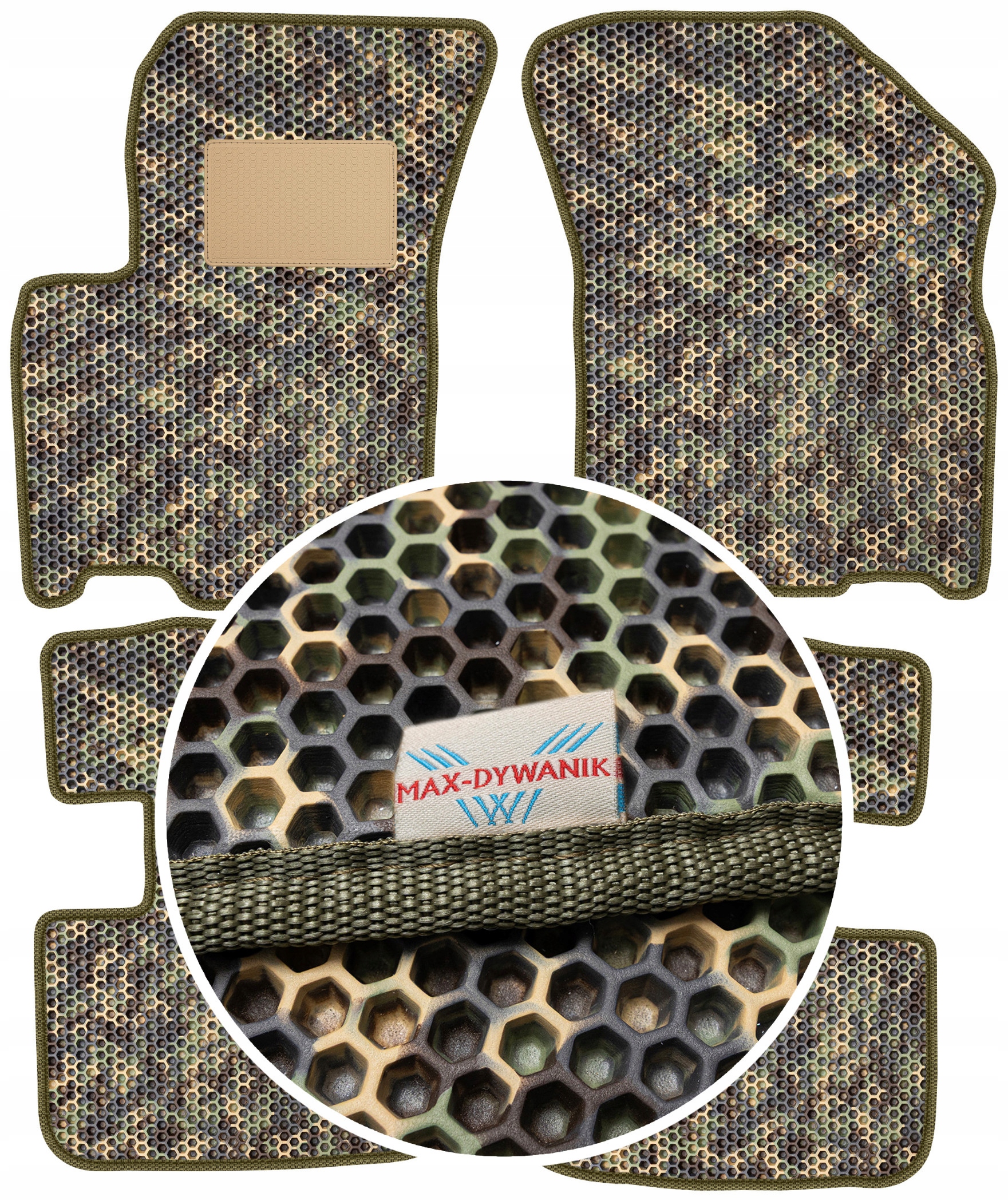 Fiat Sedici 2006-2014 Gumové rohože do auta Eva Moro