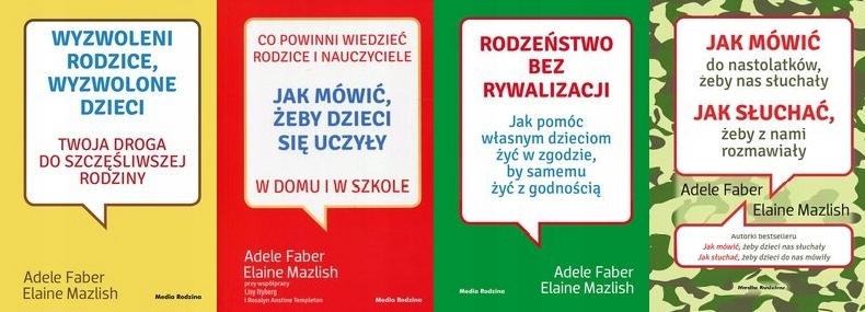 Wyzwoleni+ Jak mówić+nastolatków+ Rodzeństwo Faber