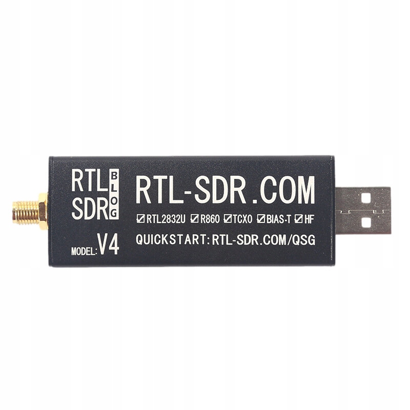 Rádiový prijímač Rtl-sdr V4 rádiový skener Dvb-t tuner Dab Ads-b Ais
