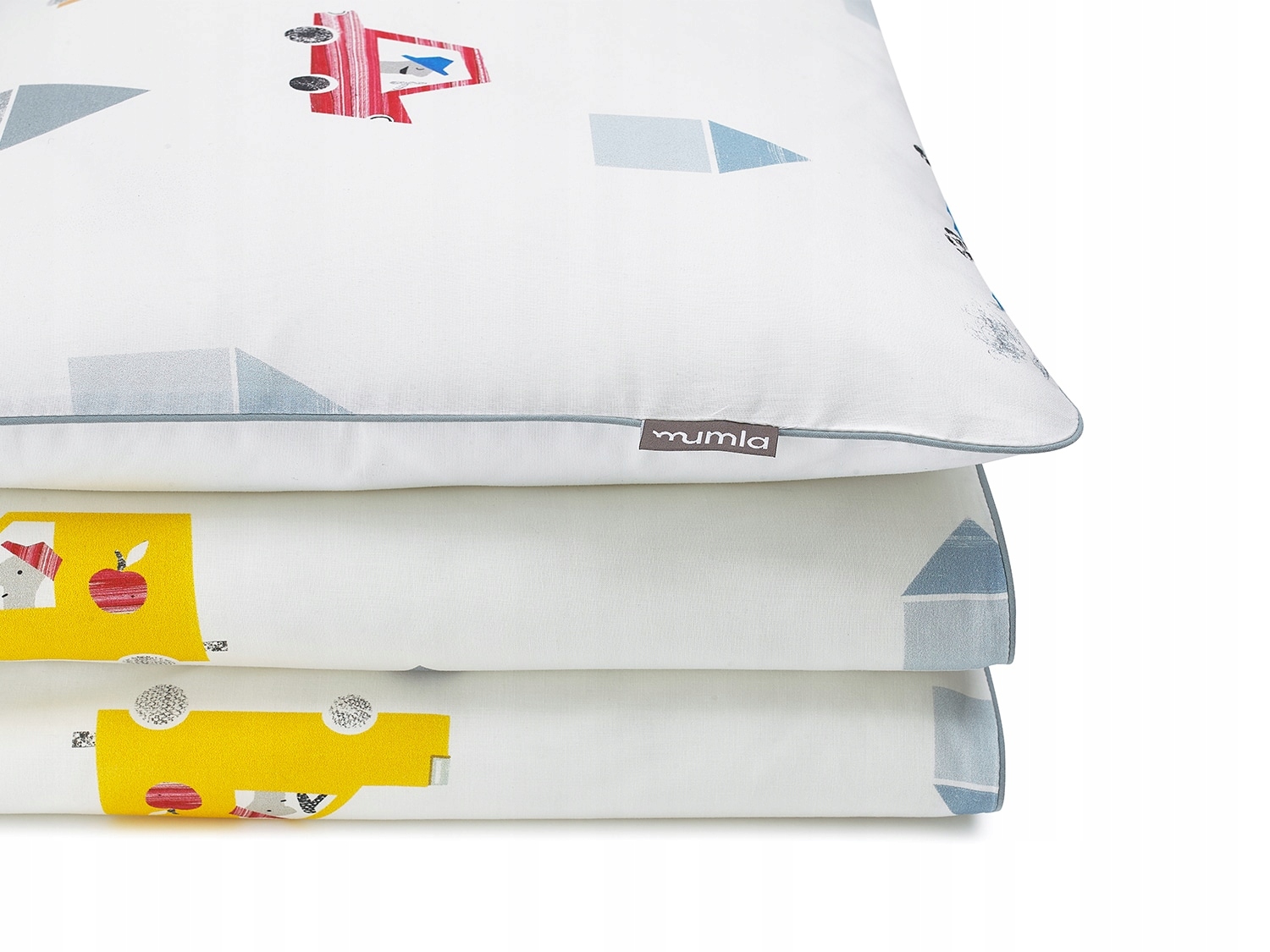 

pościel auta 100x135 cm 60x40 cm Mumla