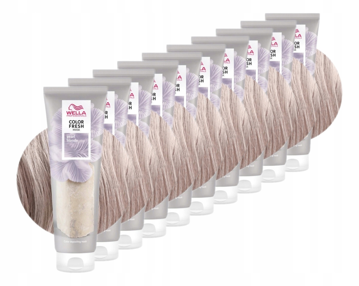 Wella Color Fresh Mask Vyživující barvicí maska Pearl Blonde 10x150 ml