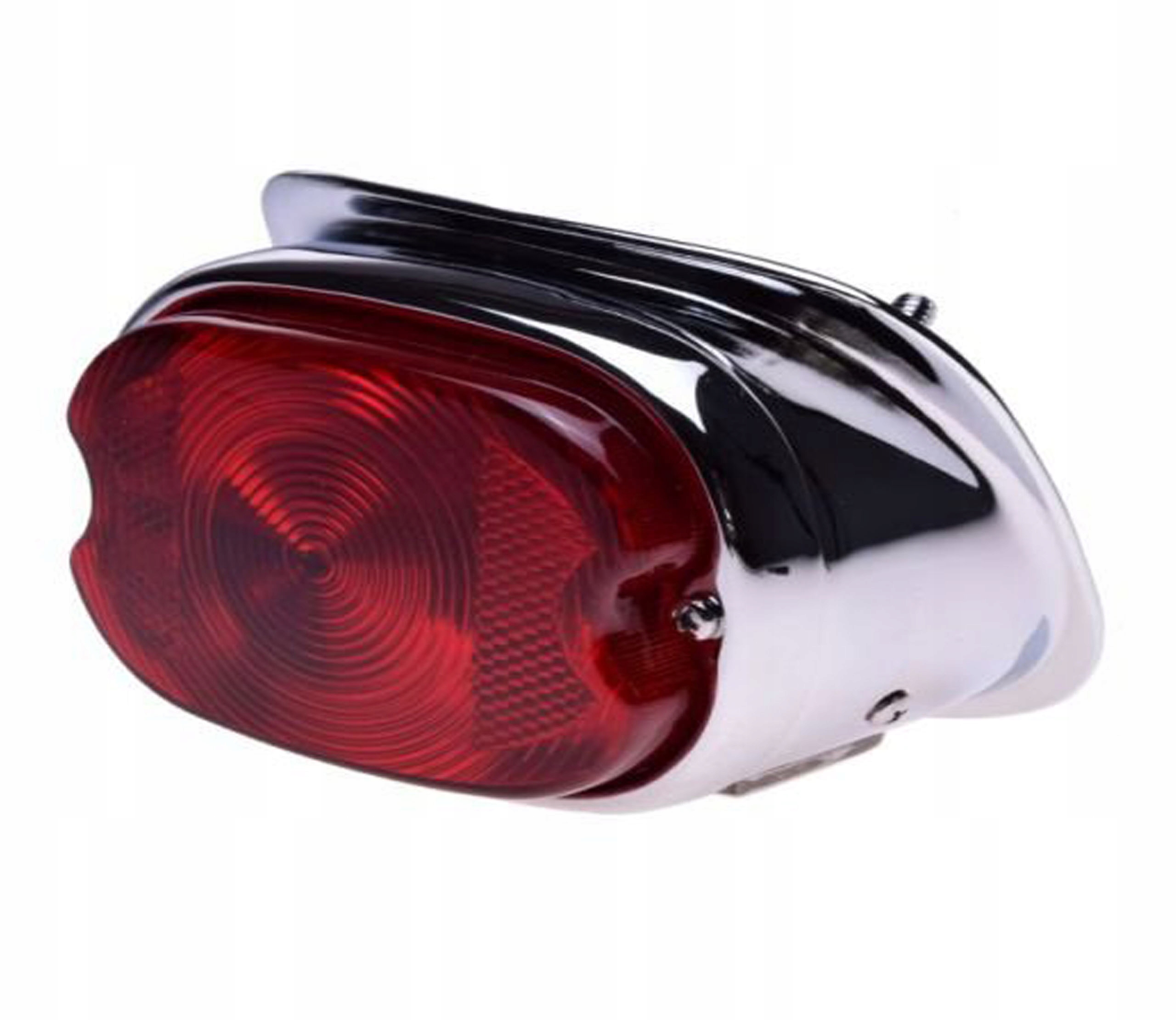 

Lampa Tył Tylna Chrom Metal Chopper Harley