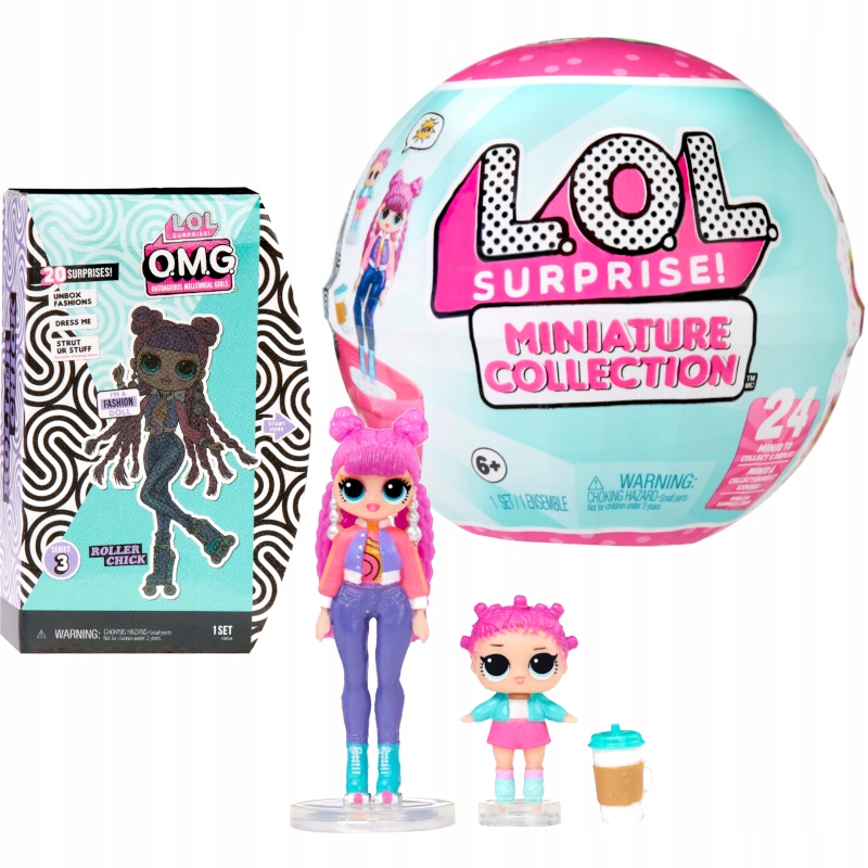 

Lol Surprise Kula Miniaturka Lalka Omg Mini Zestaw