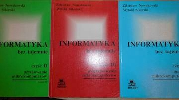 Informatyka bez tajemnic 3 części -