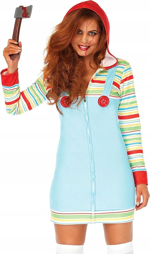 Kostým Leg Avenue Carnival Queen – barevný, smyslný kostým, velikost S