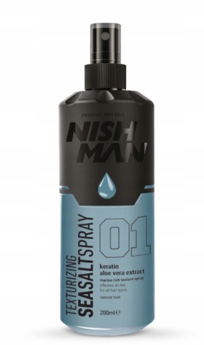 

Spray do stylizacji włosów solny Nishman Sea Salt