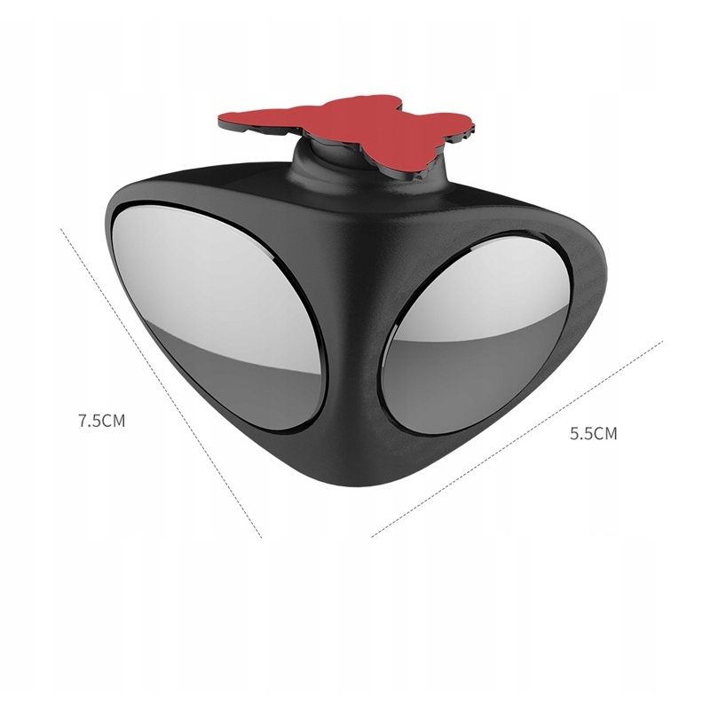 2*LUSTERKO Szerokokątne DODATKOWE MARTWE POLE 360° EAN (GTIN) 8230302104546