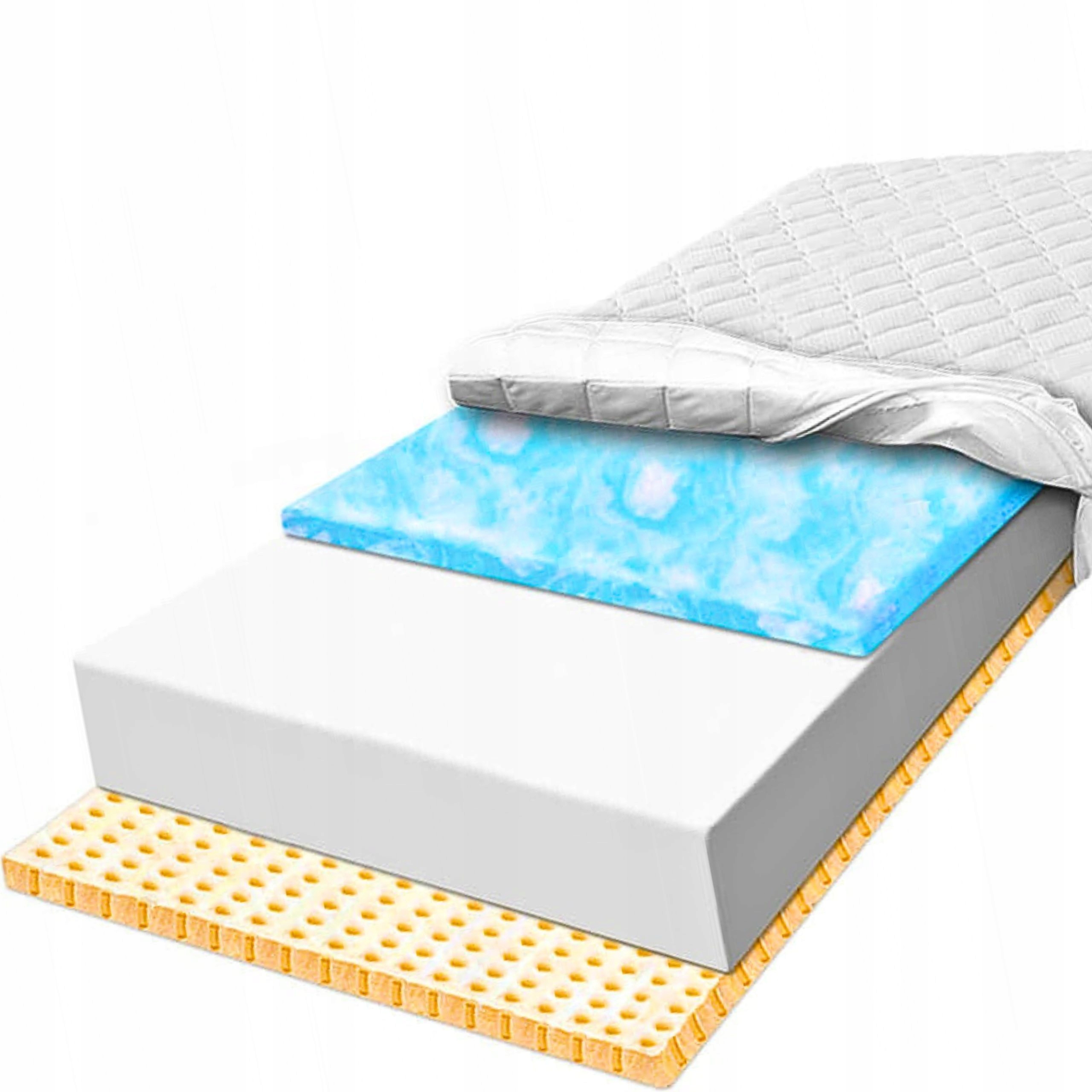 H1 H2 habszivacs matrac 110x180 latex marshmalo 21cm légáteresztő habszivacs