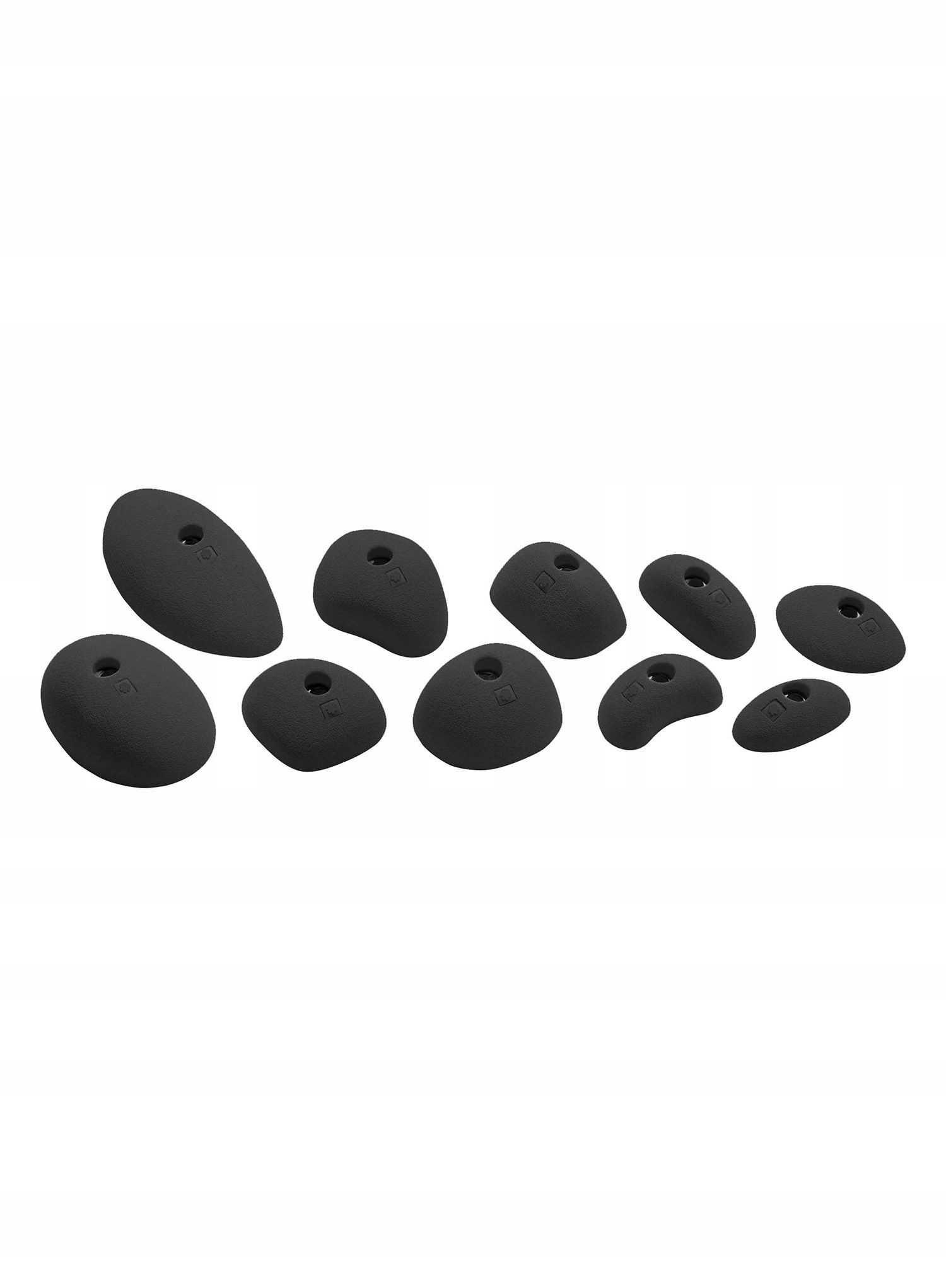 Lezecké úchytky Ocun Holds Set 2 Slopers černé