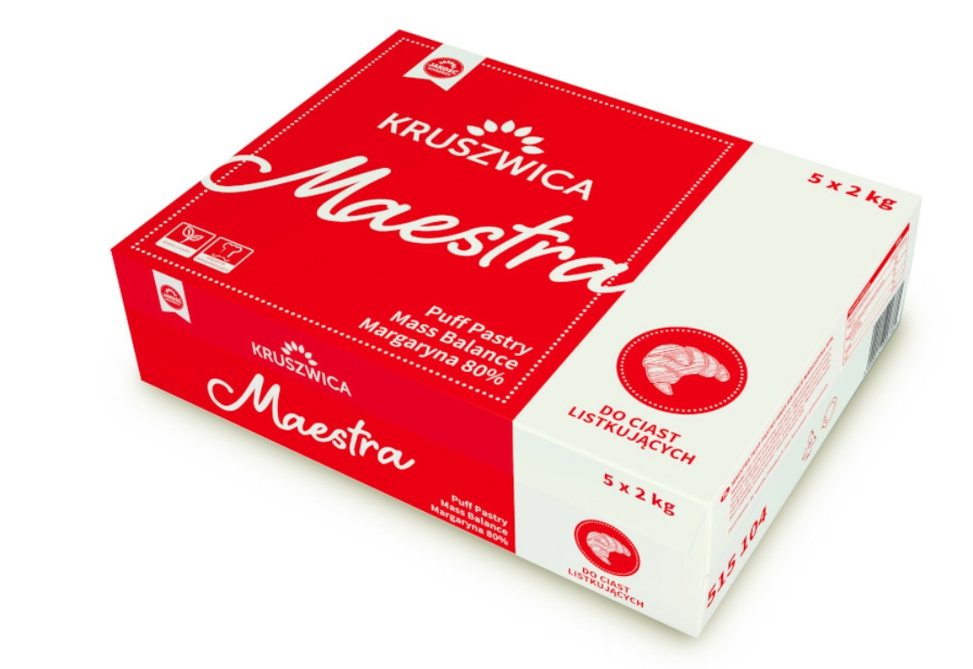 Margaryna 80% Puff Maestra 10 Kg Kruszwica