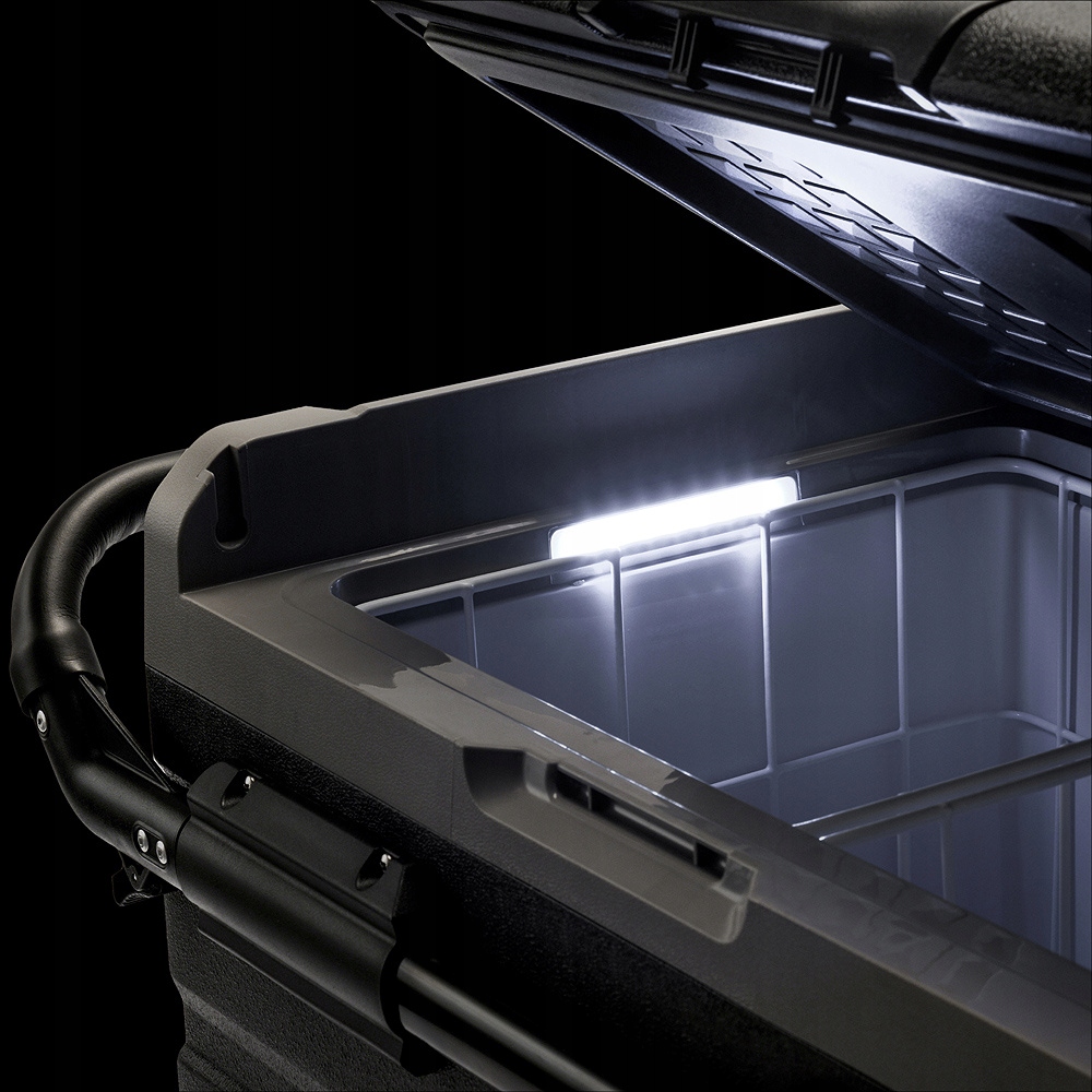 Lodówka turystyczna samochodowa kompresorowa zamrażarka -20/20°C Meteor 50l Kolor dominujący szary