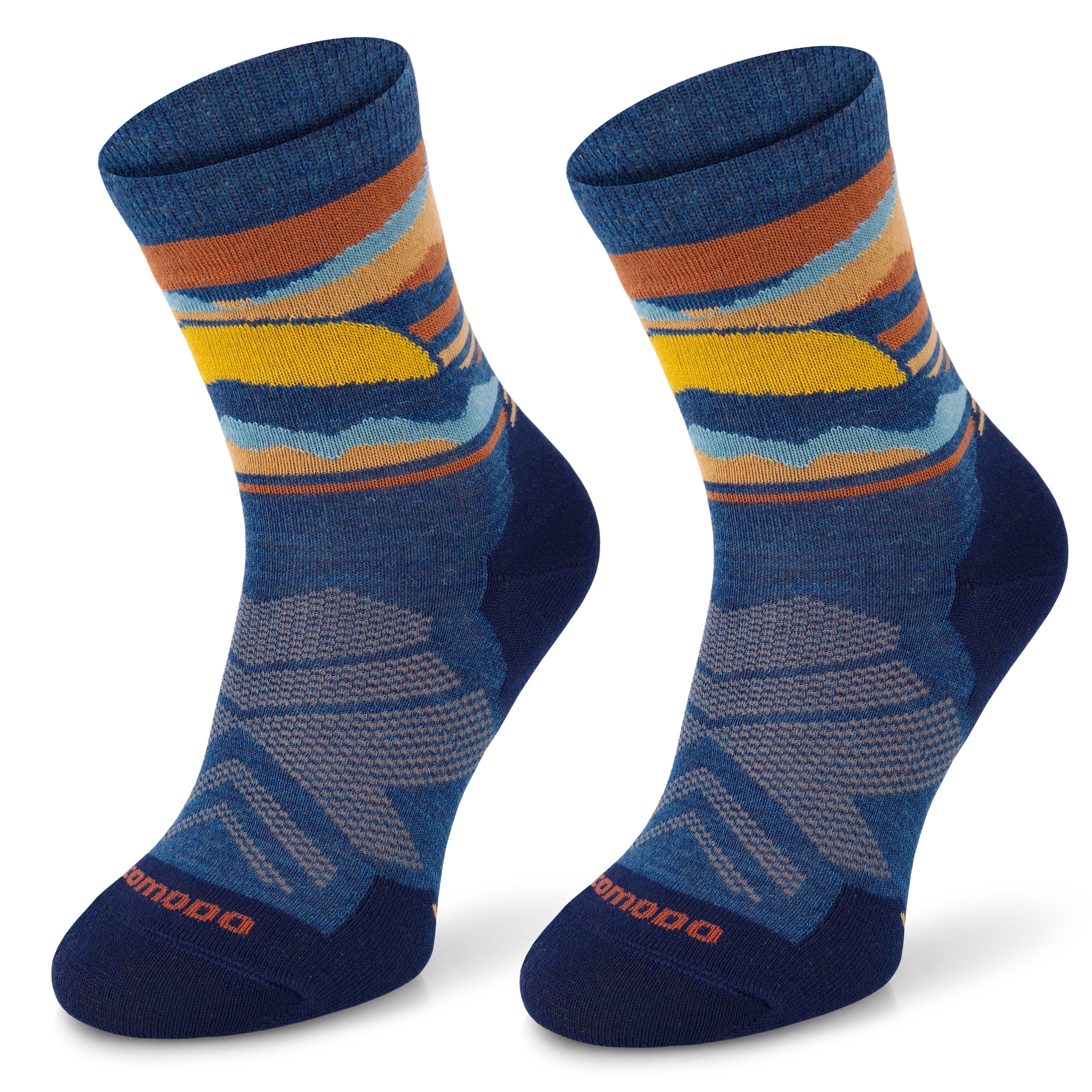Oddychające skarpety termoaktywne na lato 70% merino Comodo TRE18 35-38