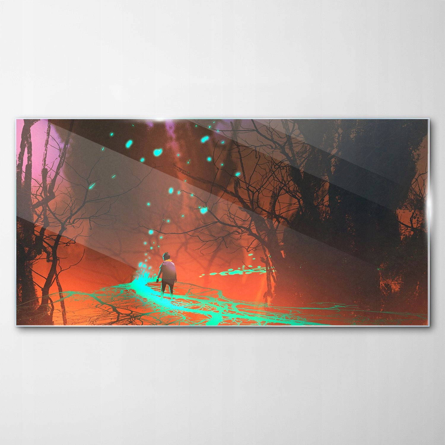 

Obraz na Szkle Dekor Dziecko Most Fantasy 140x70