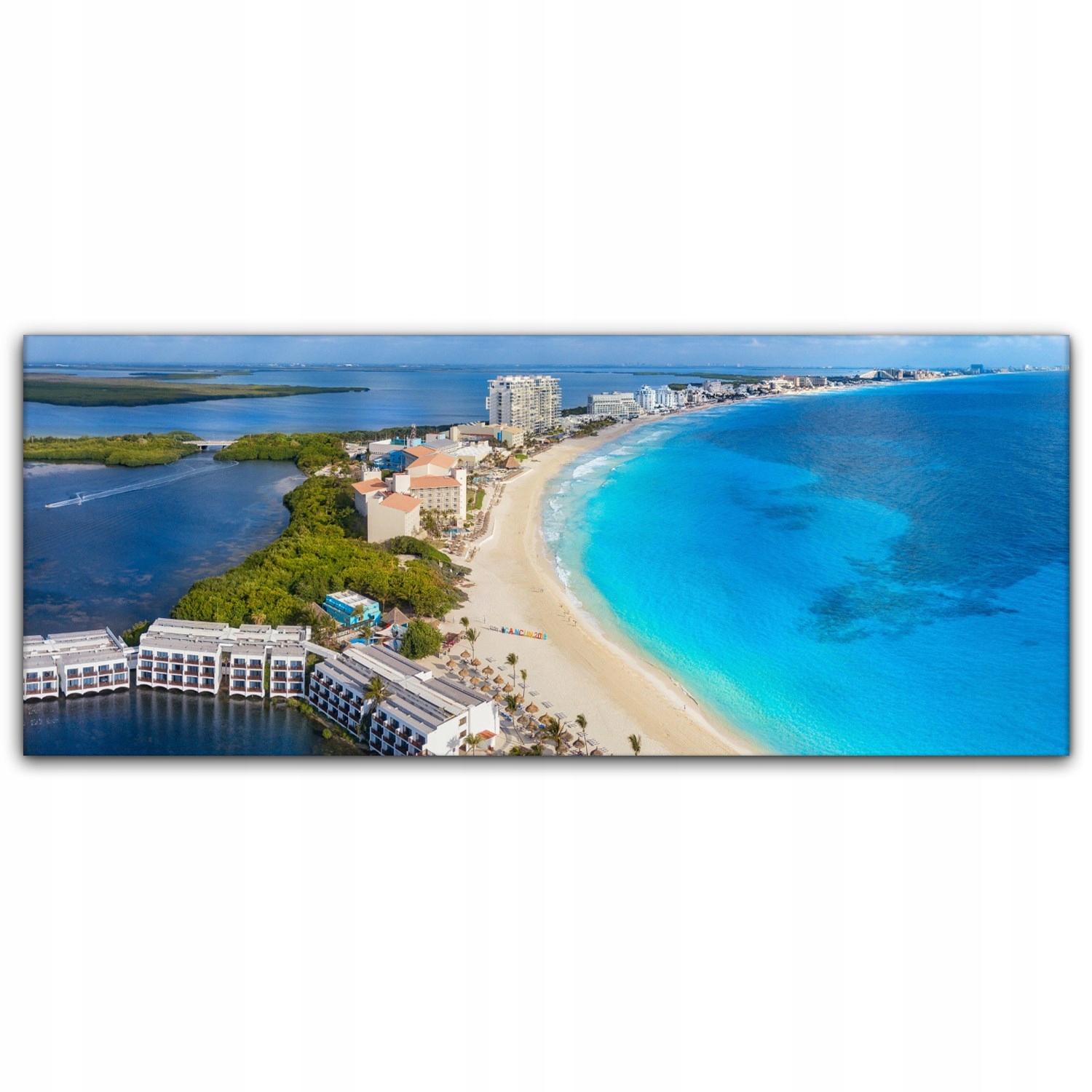 

foto-obraz na płótnie 125x50 Plaża Ocean Wybrzeże