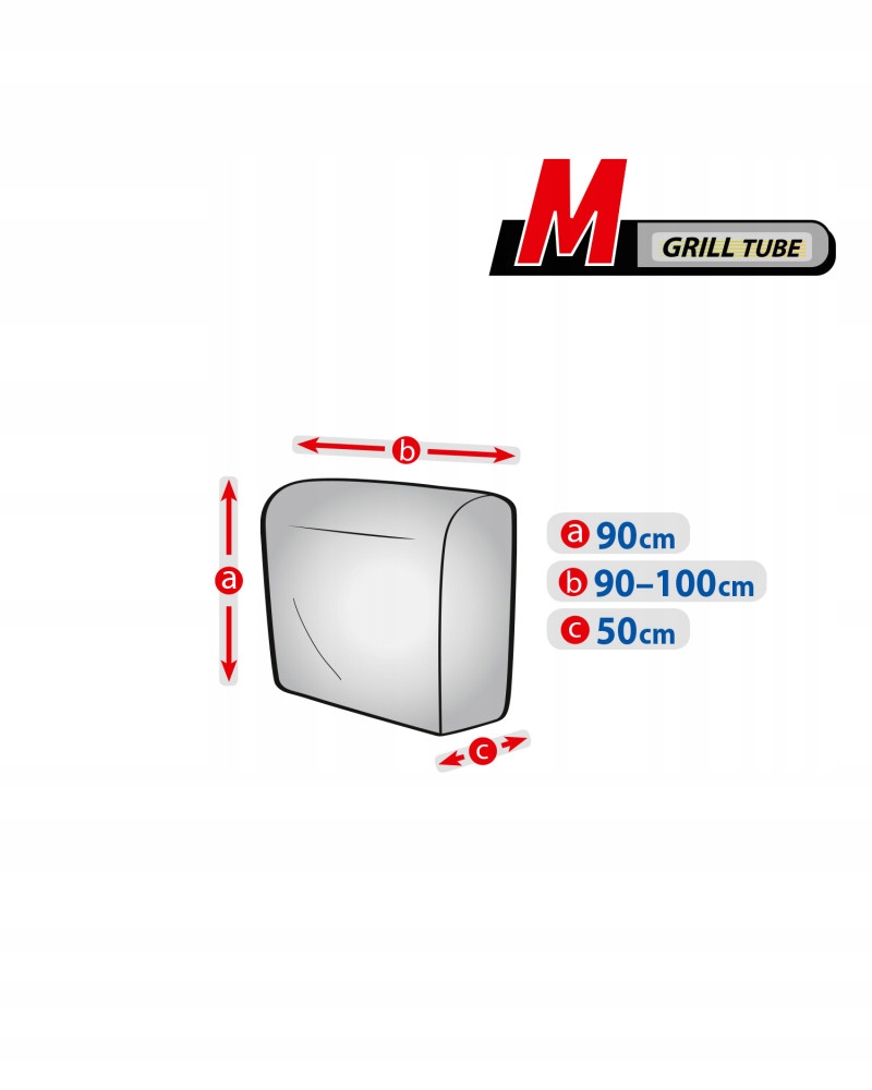 Pokrowiec na grilla Kegel-Błażusiak 100 x 50 x 90 cm Kod producenta 5-4825-241-2099