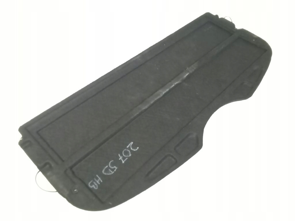 Peugeot 207 plato boot rear part rear