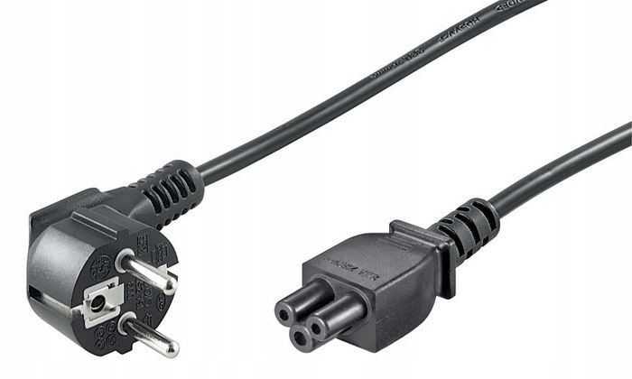 MicroConnect Power Cord Schuko Angled - C5, 10m