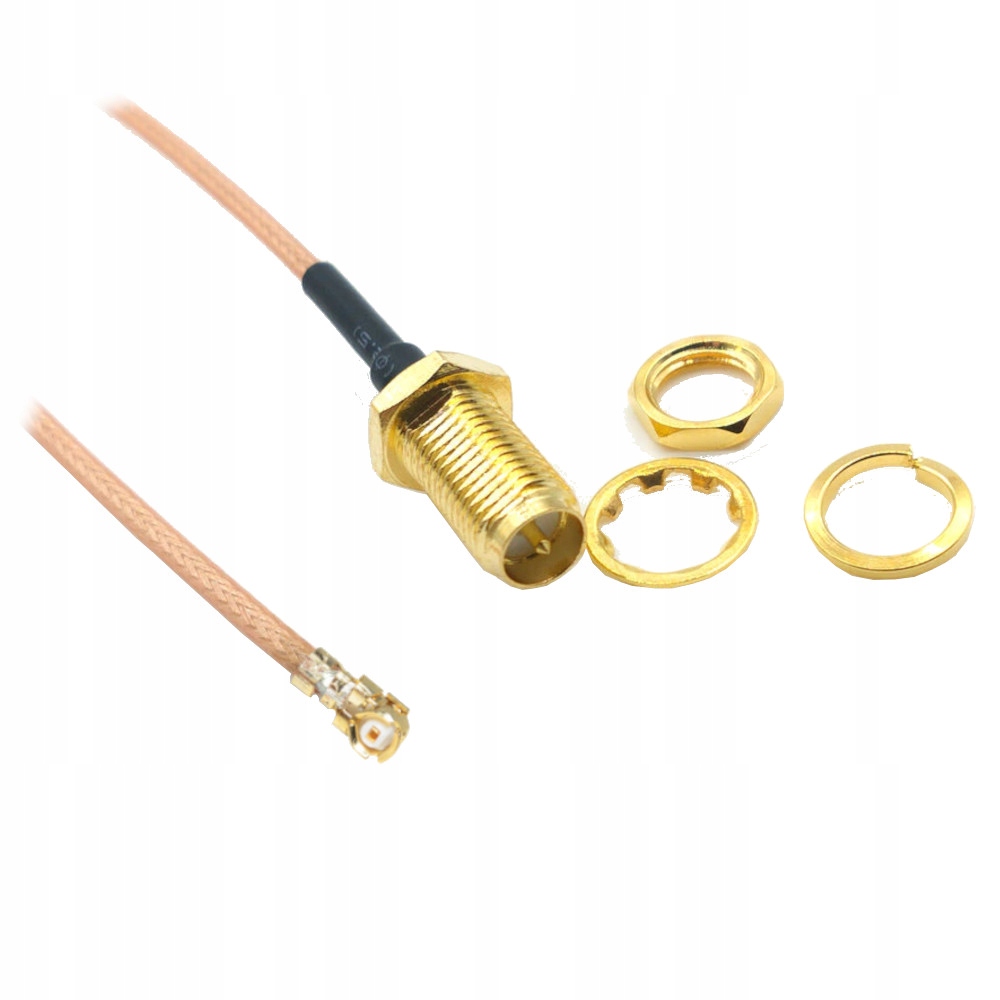 Pigtail uFL Ipex Ipx Sma-rp gniazdo RG178 50cm