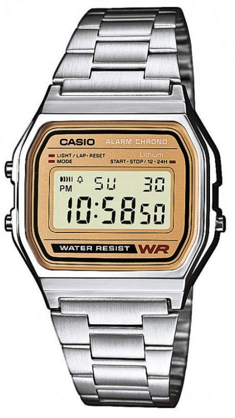 80. Let Hodinky Casio Vintage A158WEA GWAR.3+3L Zibi Gravírování