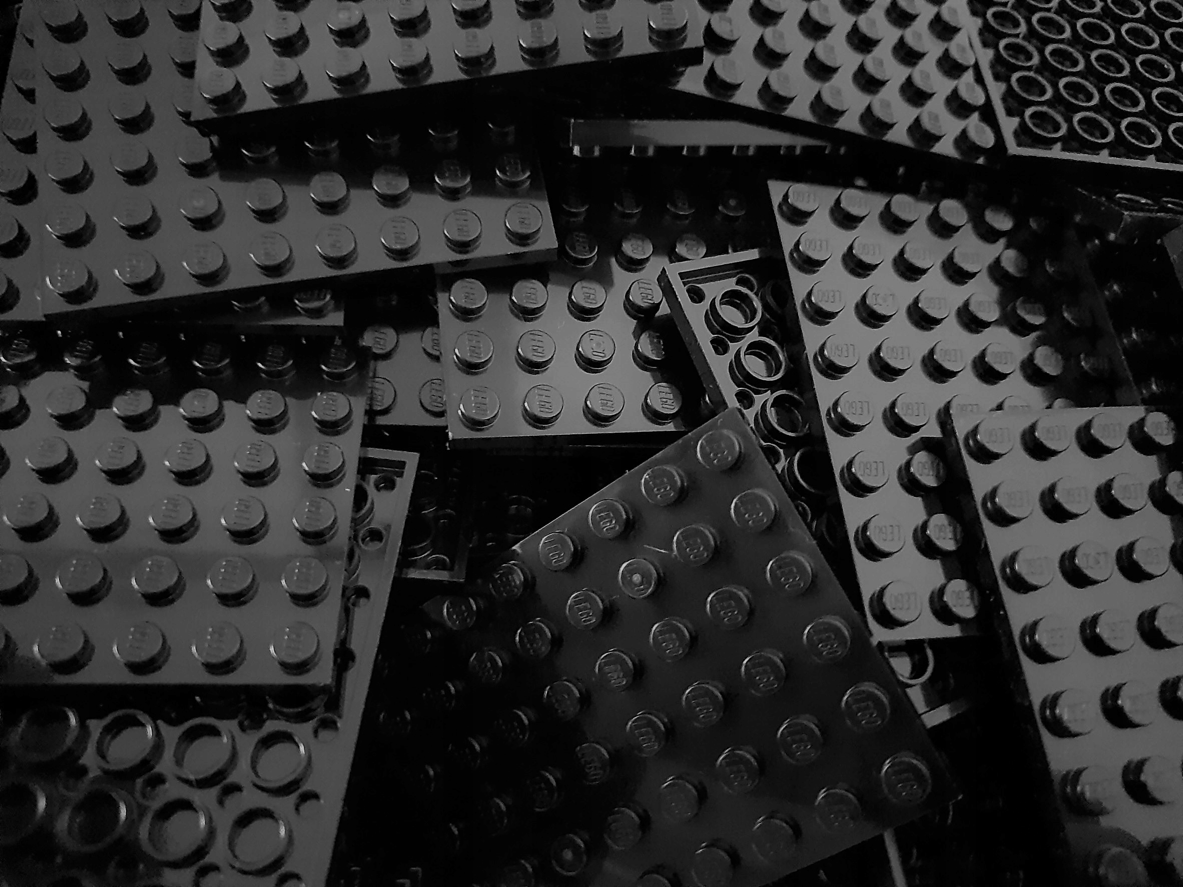 

Lego 3036 plate płytka 6x8 Black Czarny 3 szt Nowe