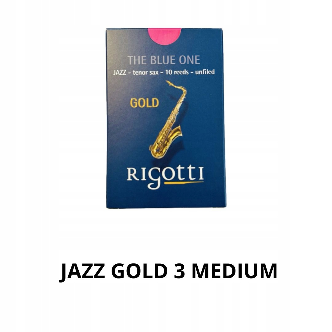 Stroik Rigotti Gold Jazz 3 medium saksofon tenor