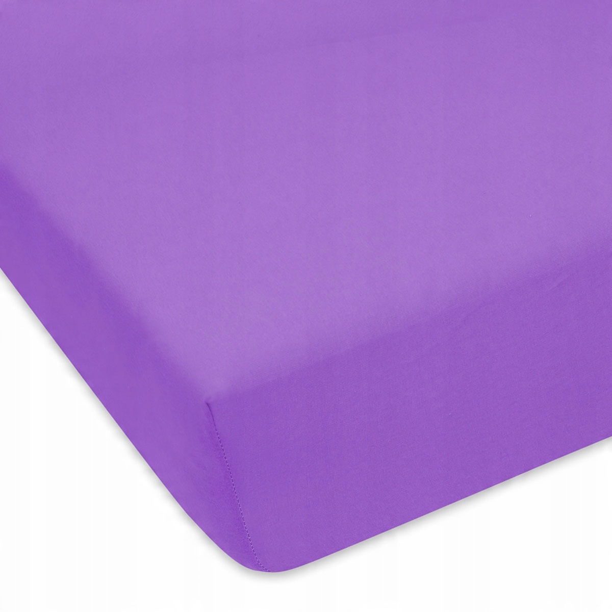 

Prześcieradło 100% bawełna fioletowe 200x200 cm