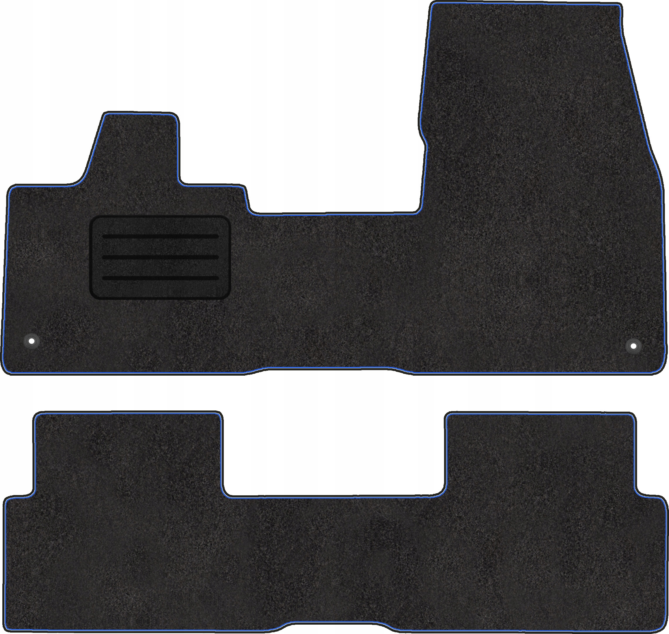 Polyamidové velúrové koberčeky pre Bmw i3 (od 2013)