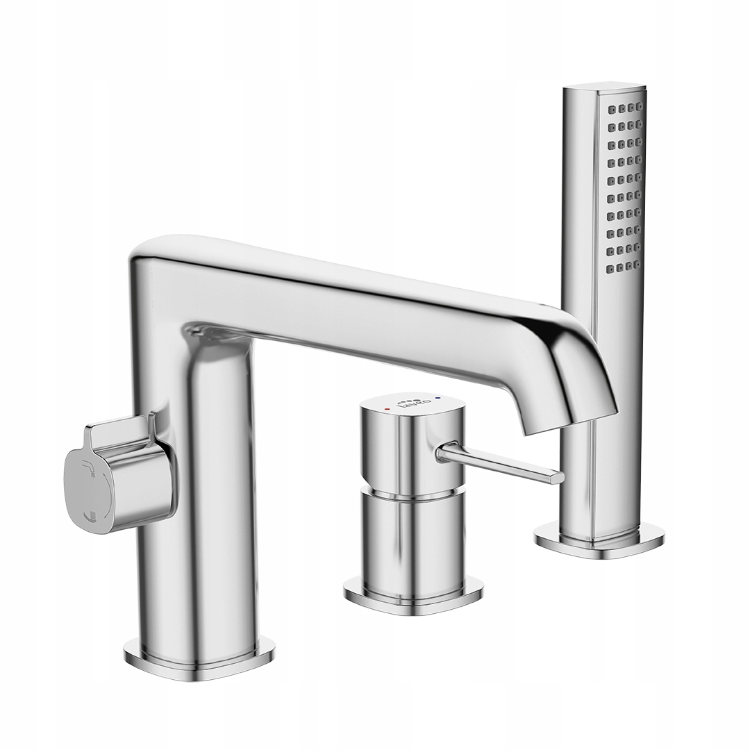 3-OTVOROVÁ Stojanková Vaňová Batéria Chróm Laveo