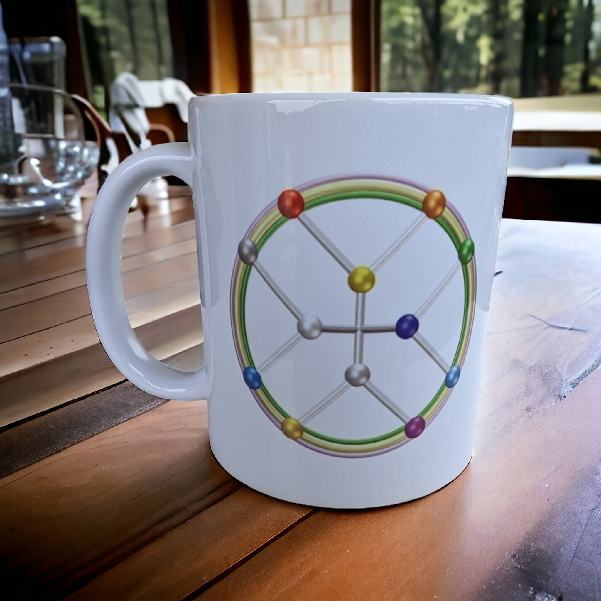 KUBEK Z WŁASNYM NADRUKIEM NAPISEM SYMBOLEM KATHARA ASHAYANA DEANE EC KA SHA Tematyka, motyw DOWOLNA