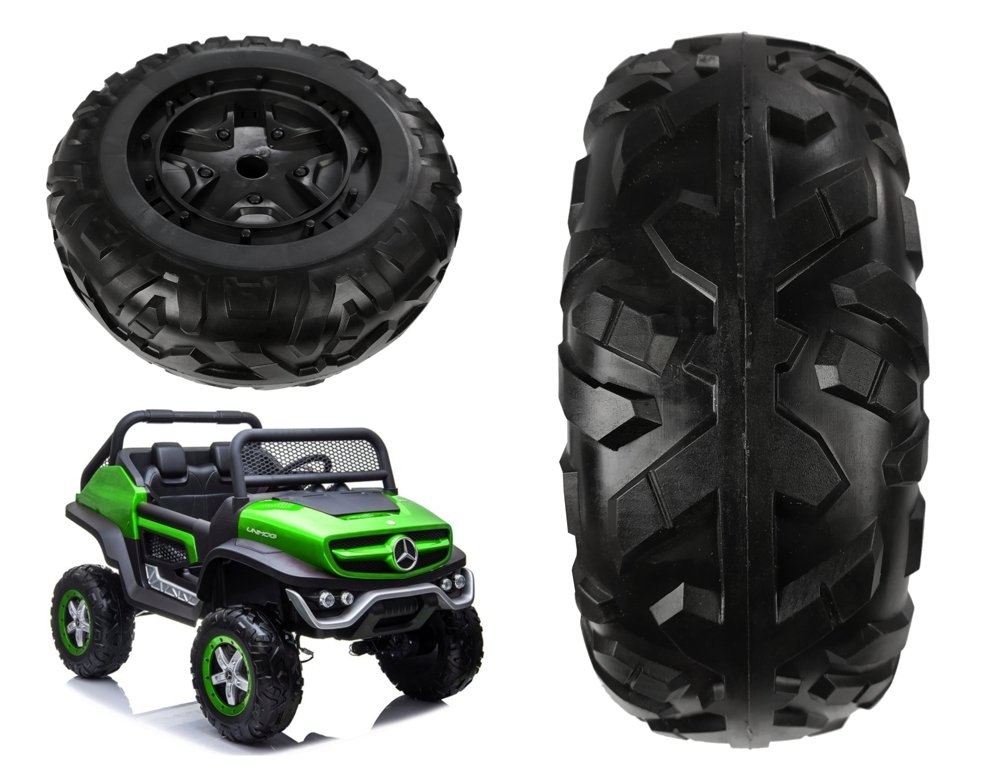 Koło Do Auta Pojazdu Na Akumulator Mercedes Unimog