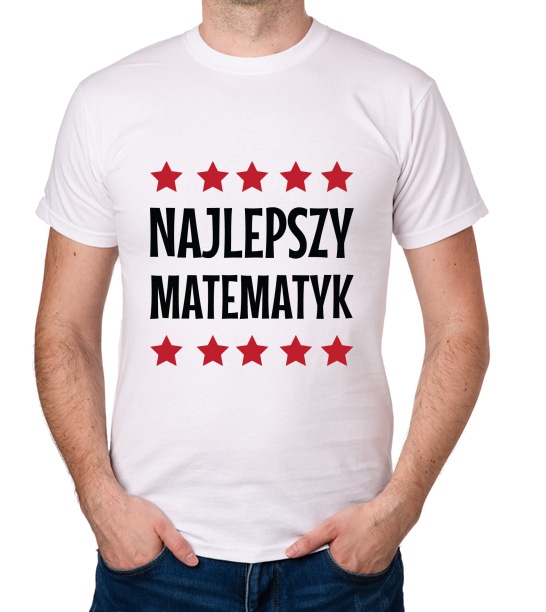 

koszulka Najlepszy Matematyk prezent