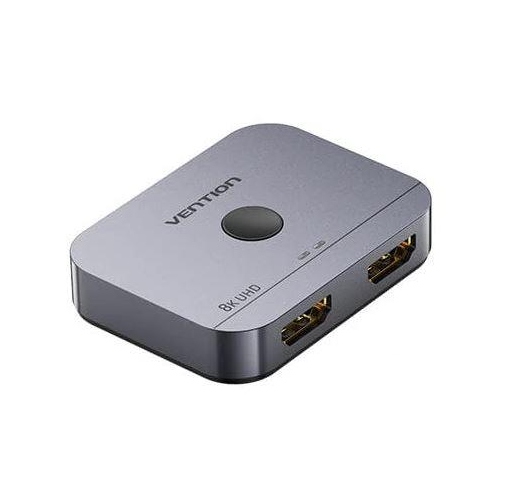 Przełącznik Hdmi Vention 2-portowy 8K Ultra Hd z Dolby Atmos