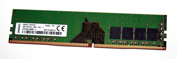 Pamięć Ram Kingston 4GB PC4 2400T 19200U 2400MHz 4096MB HP24D4U7S1MBP-4