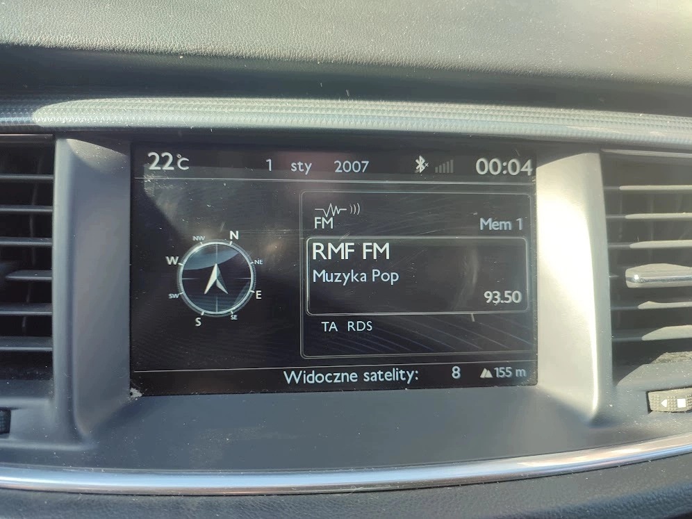 display navigation devices GPS PEUGEOT 508 and (2010-2014) 9804376180