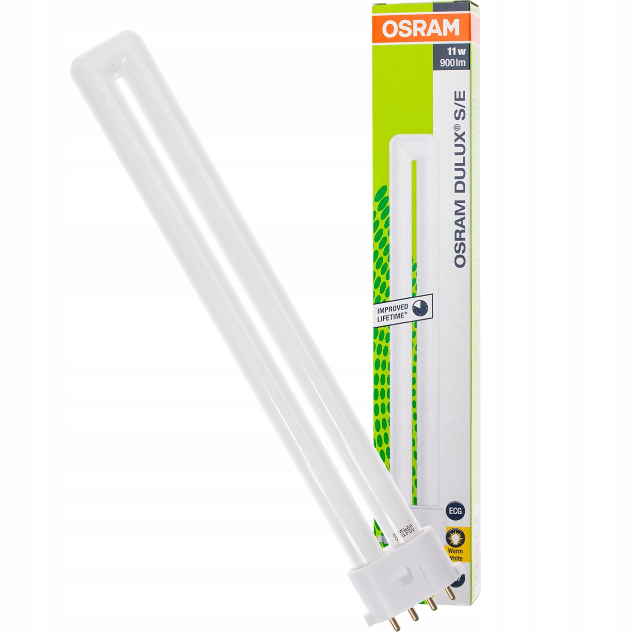

Świetlówka 2G7 11W 900lm 3000K Dim Osram Dulux S/e