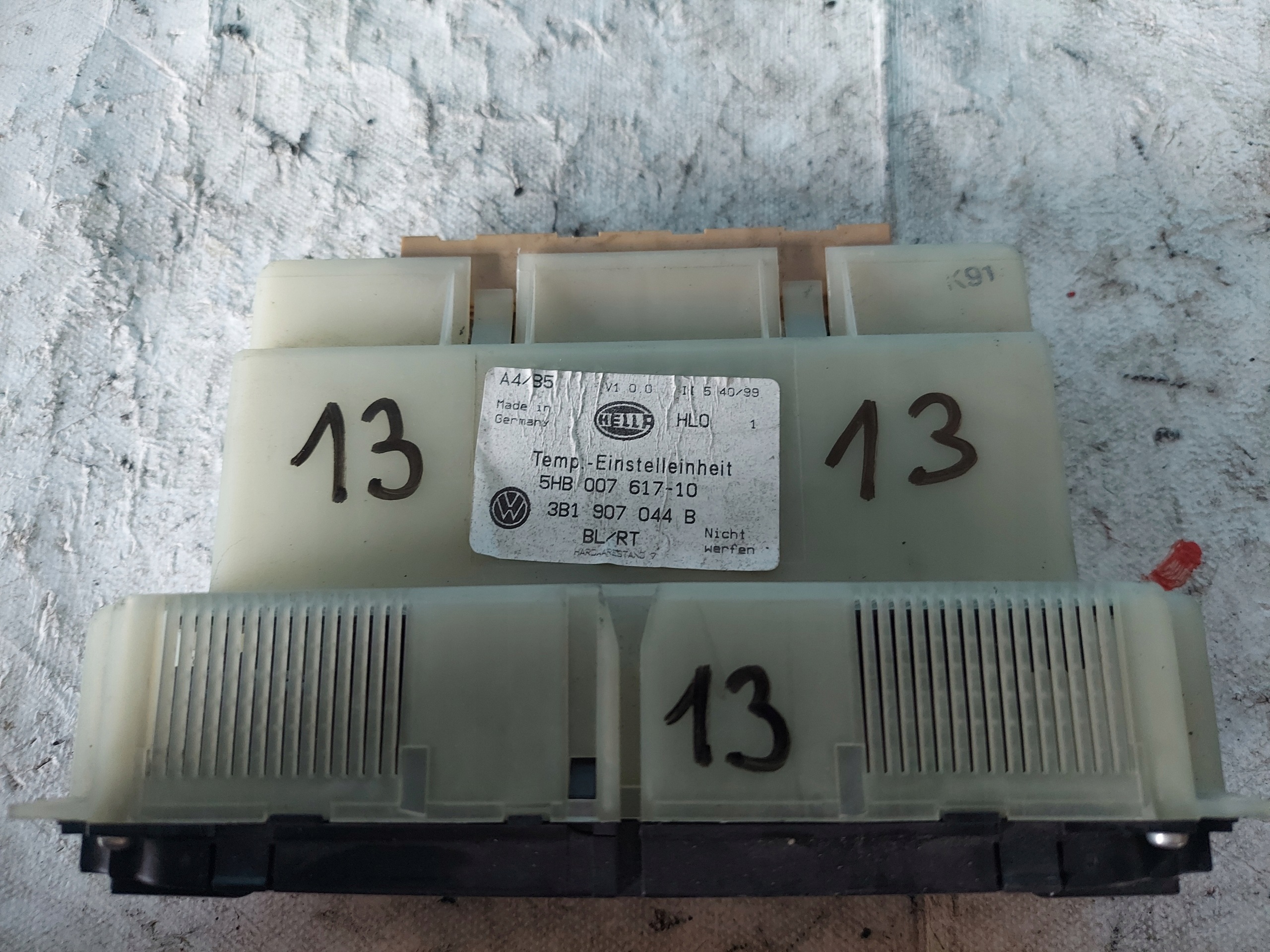PANEL KLIMY GOLF IV 3B1907044B