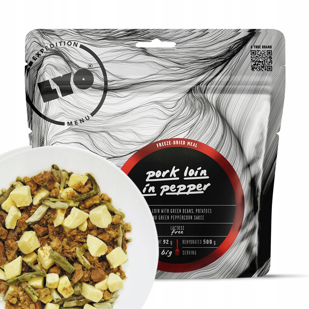 LyoFood Schab w zielonym pieprzu z ziemniakami 500 g